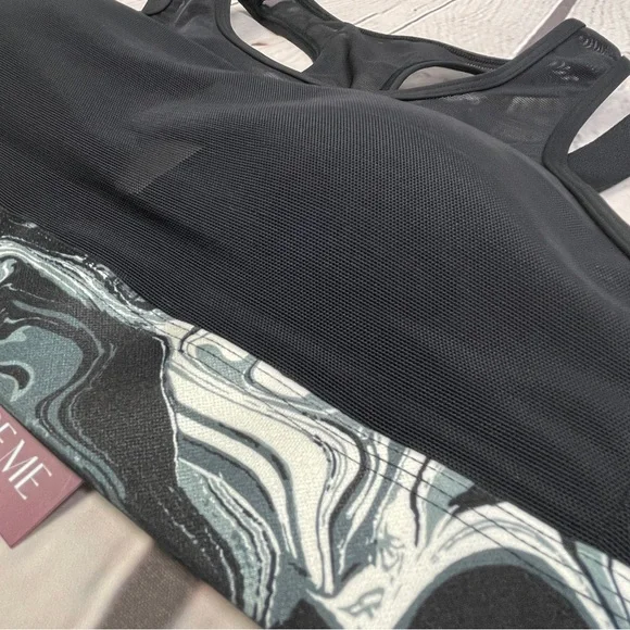 ADORE ME Micah Contour black sports bra NEW, size 32B - Picture 5 of 15